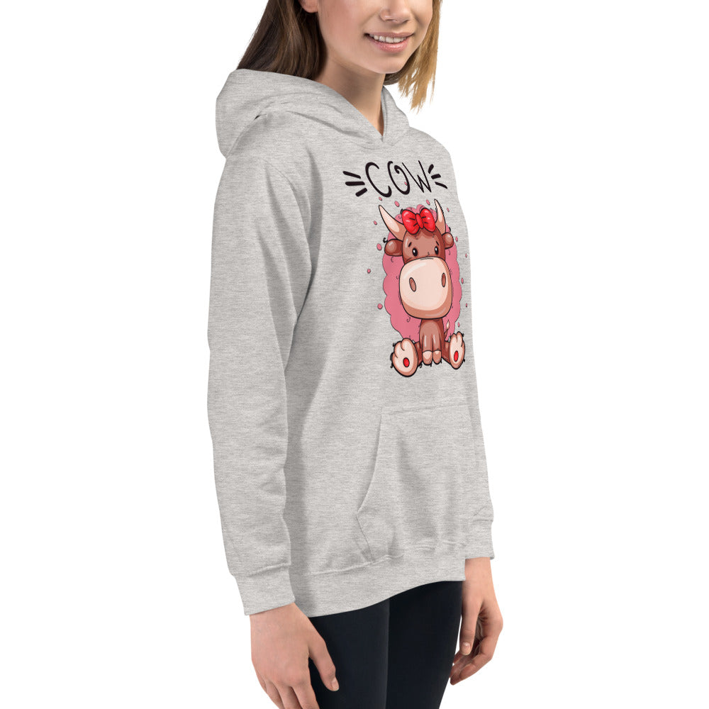 Pretty Cow, Hoodies, No. 0489