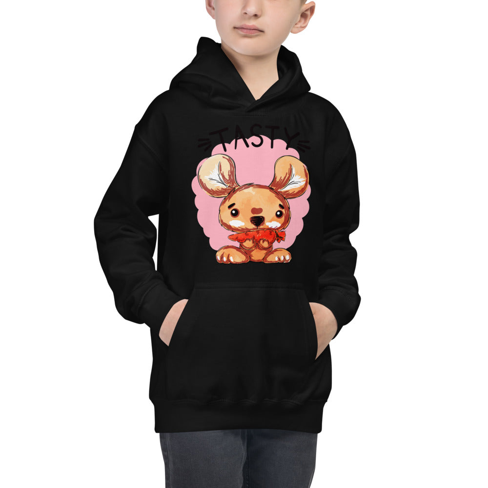 Mouse with Carrot, Hoodies, No. 0043