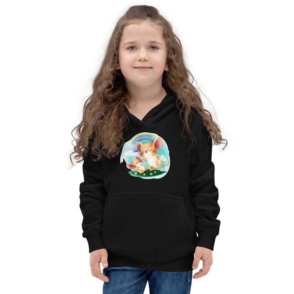 Mouses with Butterflies, Hoodies, No. 0095