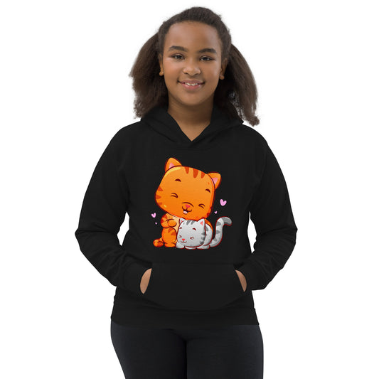 Cute Baby Cats Playing Hoodie, No. 0146