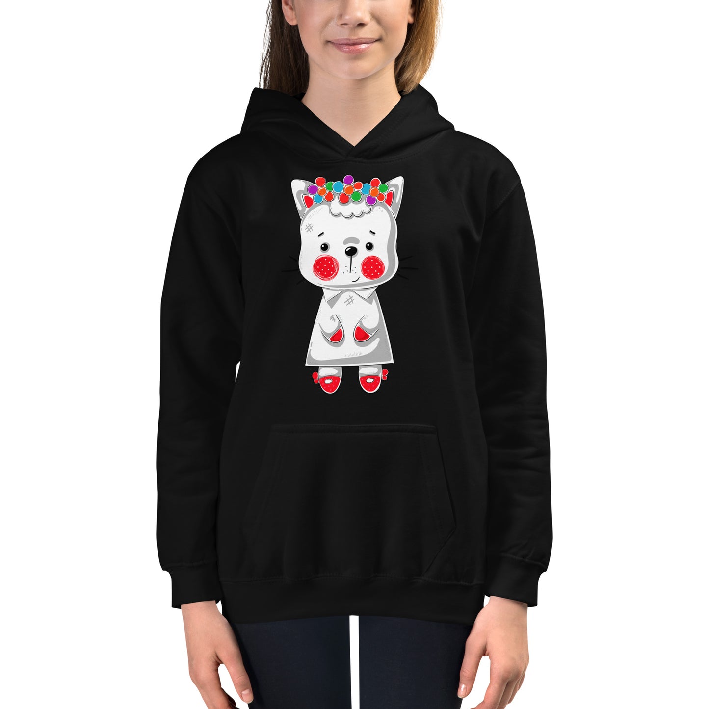 Cute Baby Kitty Cat Hoodie, No. 0276