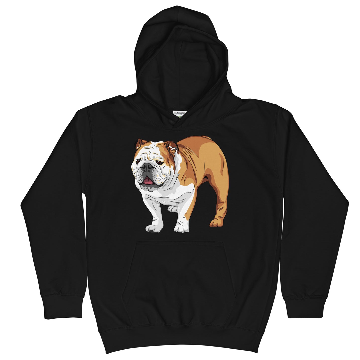 Cool English Bulldog Dog Hoodie, No. 0129