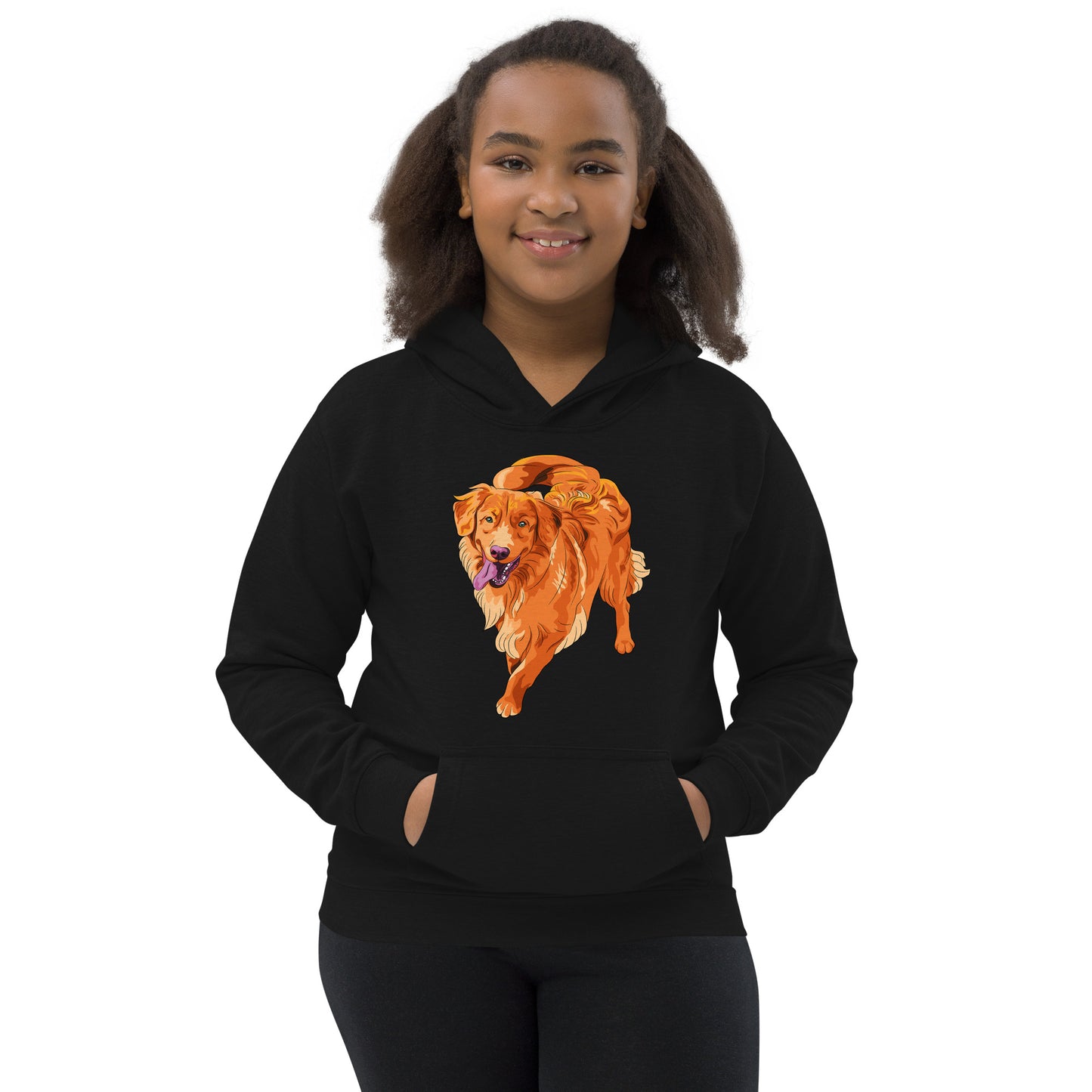 Cool Nova Scotia Duck Tolling Retriever Dog Hoodie, No. 0583