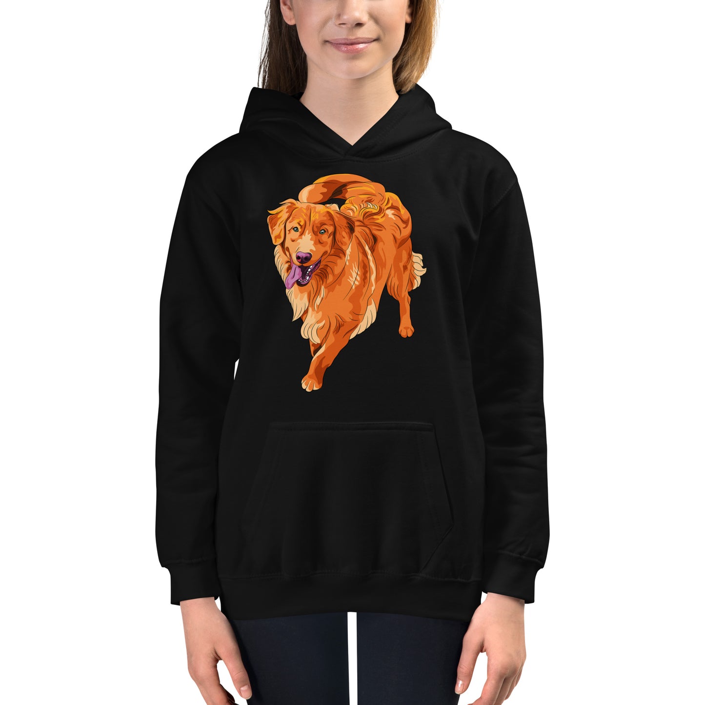 Cool Nova Scotia Duck Tolling Retriever Dog Hoodie, No. 0583