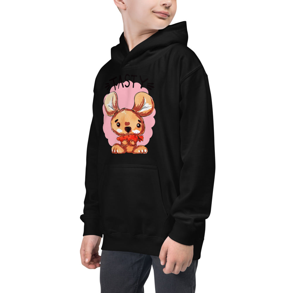 Mouse with Carrot, Hoodies, No. 0043