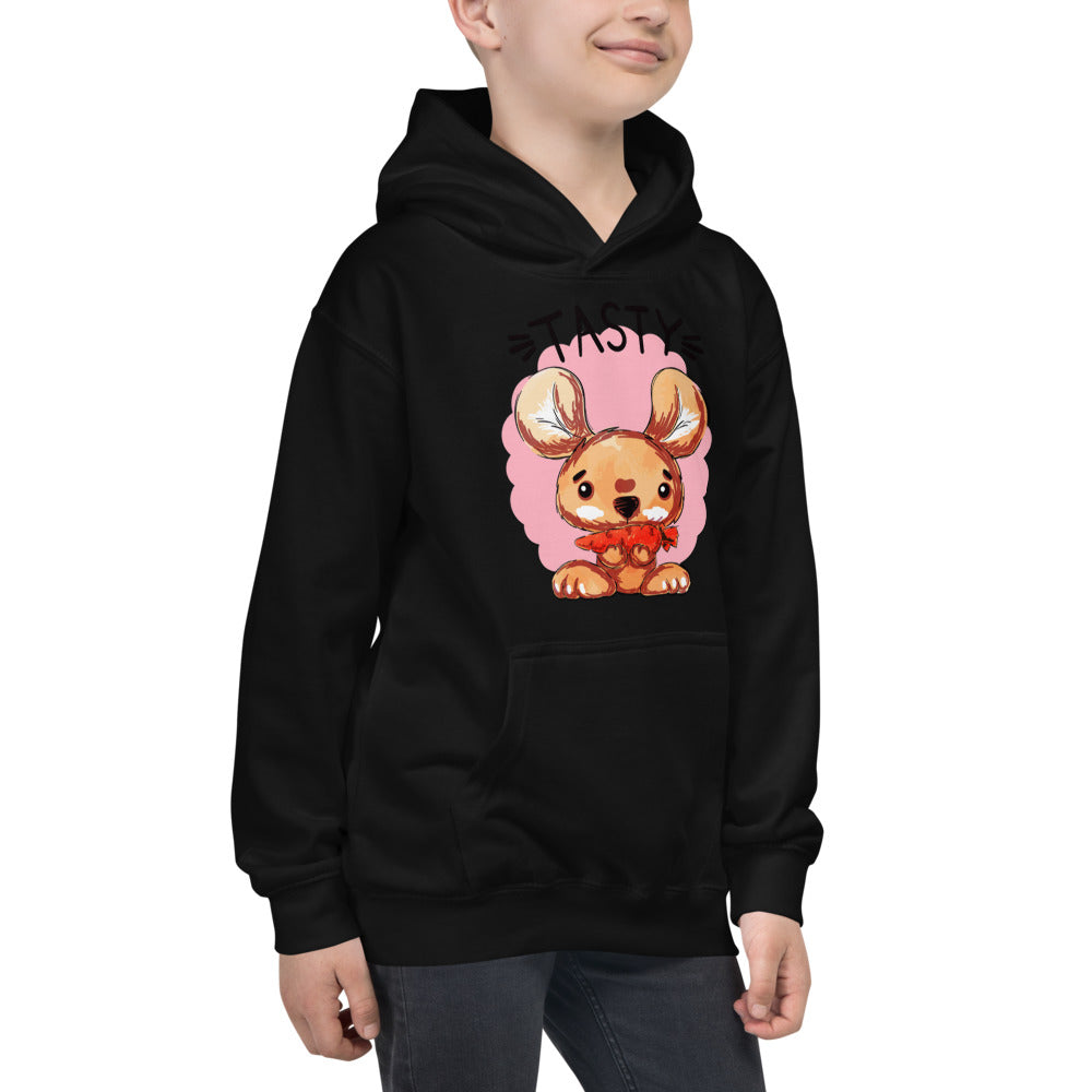 Mouse with Carrot, Hoodies, No. 0043