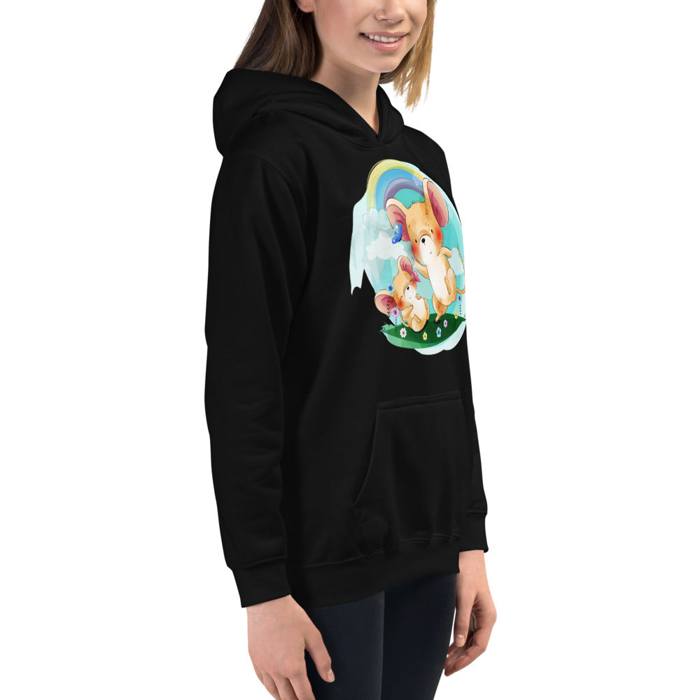 Mouses with Butterflies, Hoodies, No. 0095