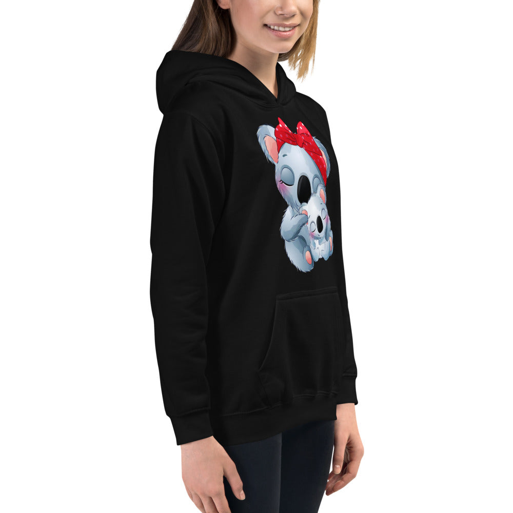 Koala Mother and Baby, Hoodies, No. 0025