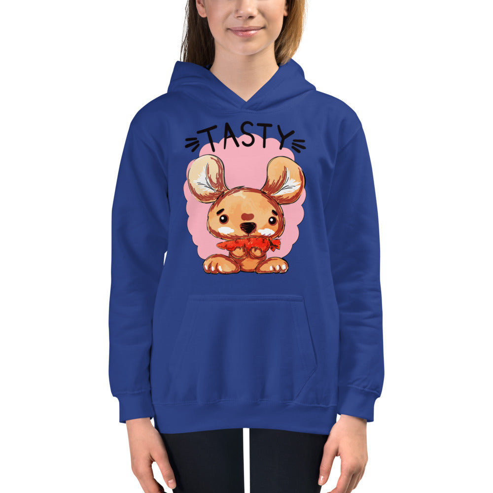 Mouse with Carrot, Hoodies, No. 0043