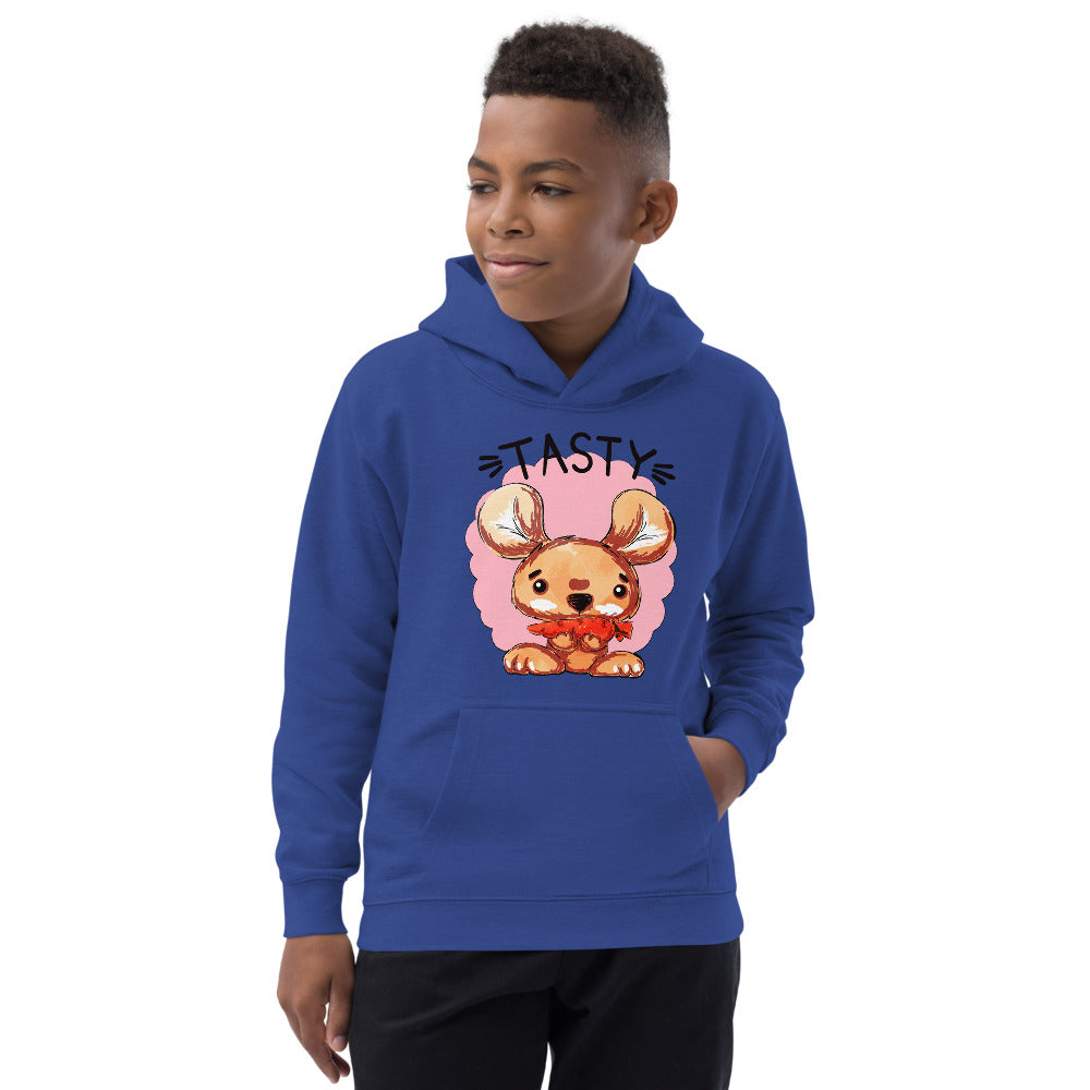 Mouse with Carrot, Hoodies, No. 0043