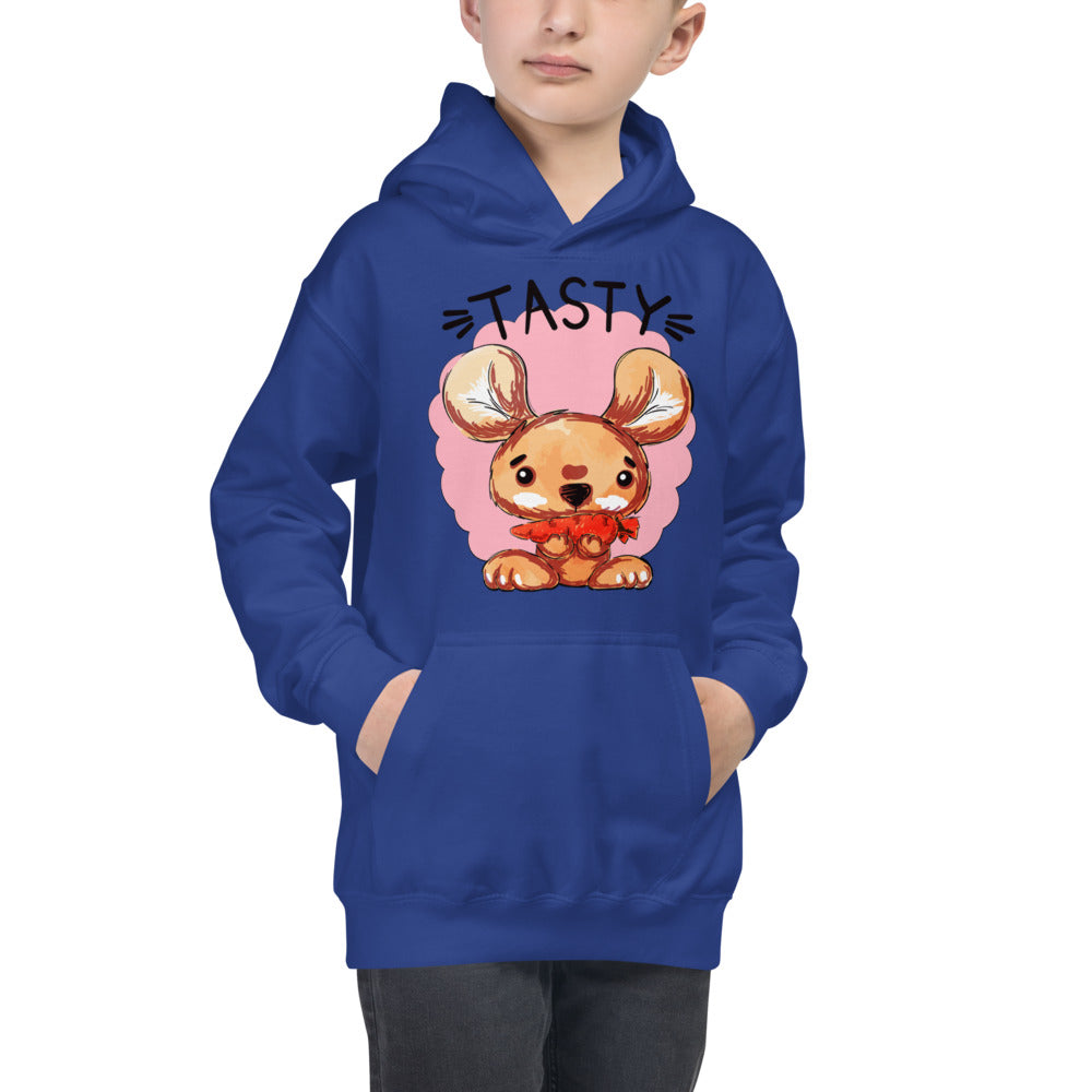 Mouse with Carrot, Hoodies, No. 0043