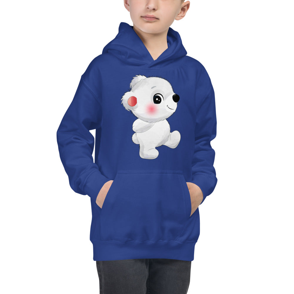 Lovable Polar Bear, Hoodies, No. 0023