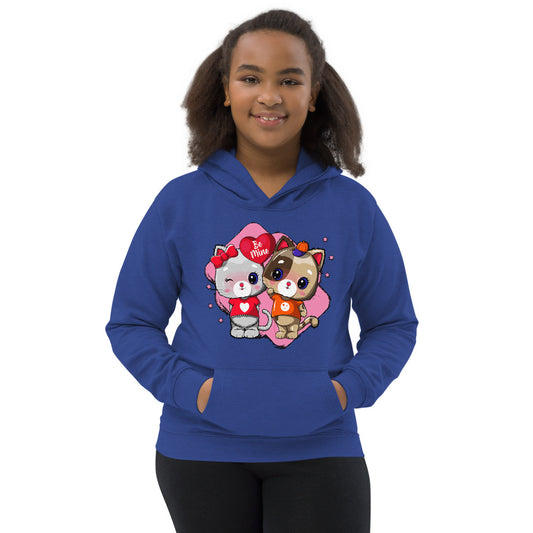 Lovely Cats in Love, Hoodies, No. 0539