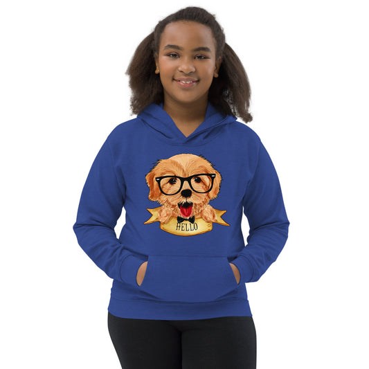 Lovely Golden Retriever Dog, Hoodies, No. 0475