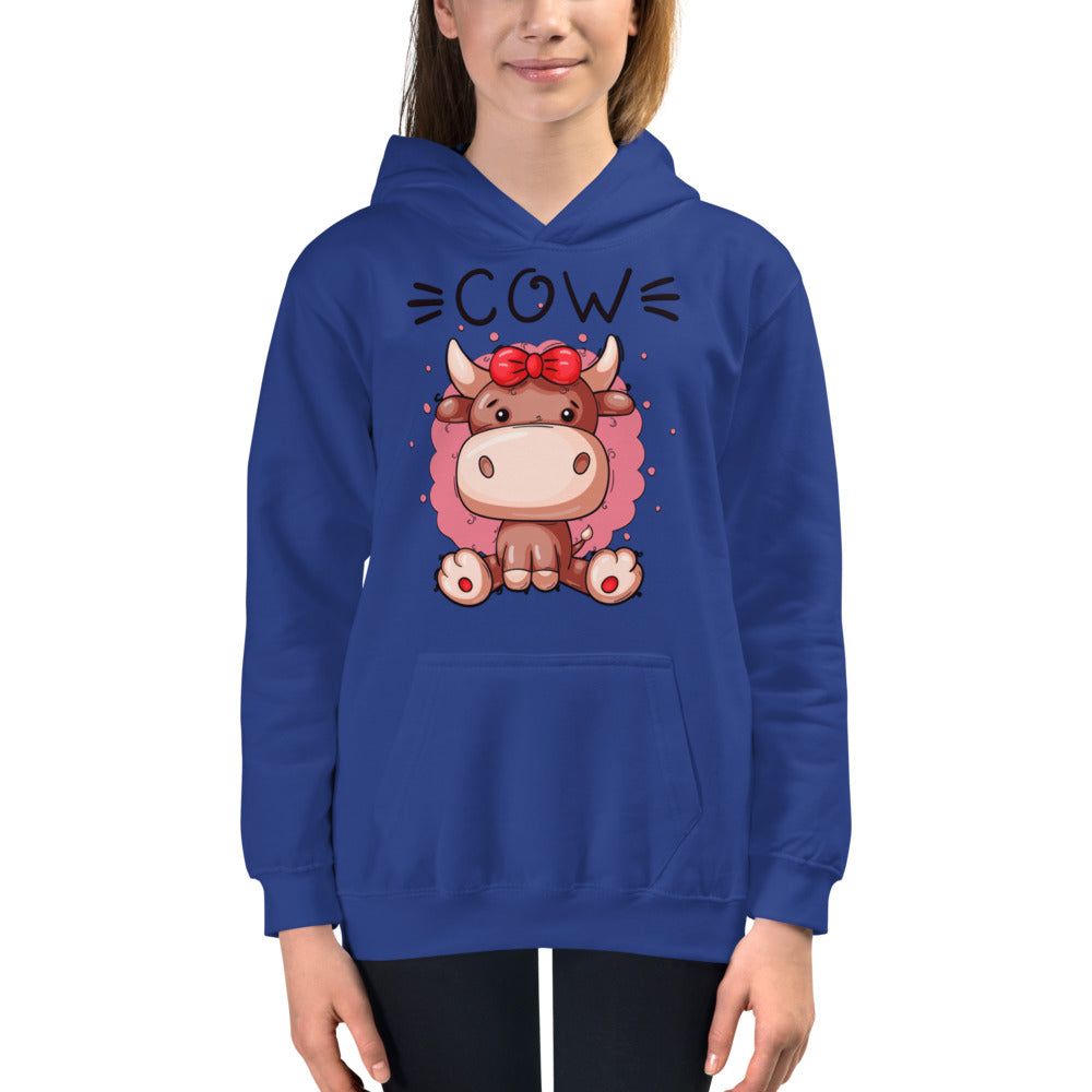 Pretty Cow, Hoodies, No. 0489