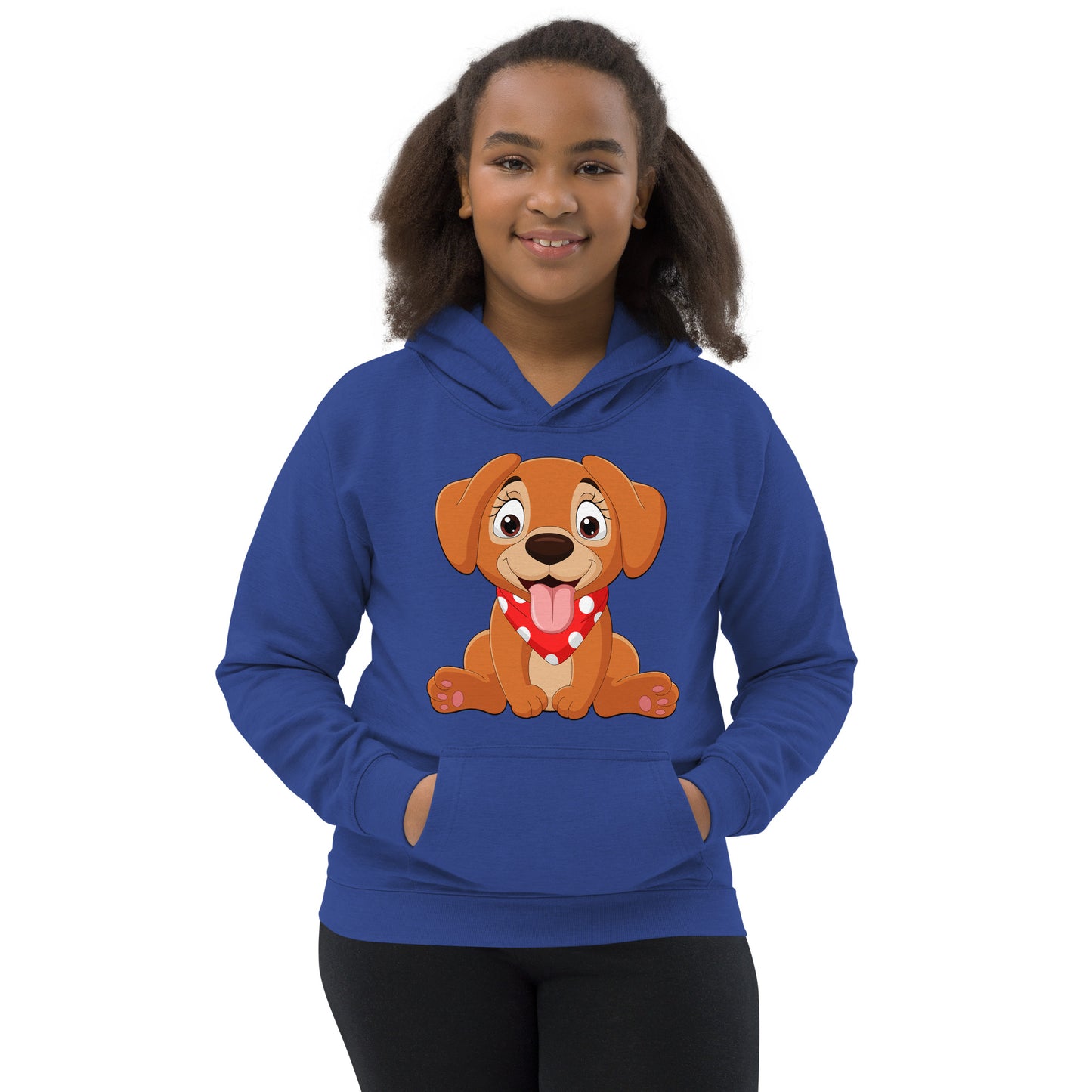 Cute Baby Dog Sitting Hoodie, No. 0147