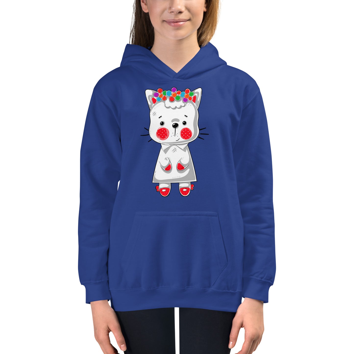 Cute Baby Kitty Cat Hoodie, No. 0276