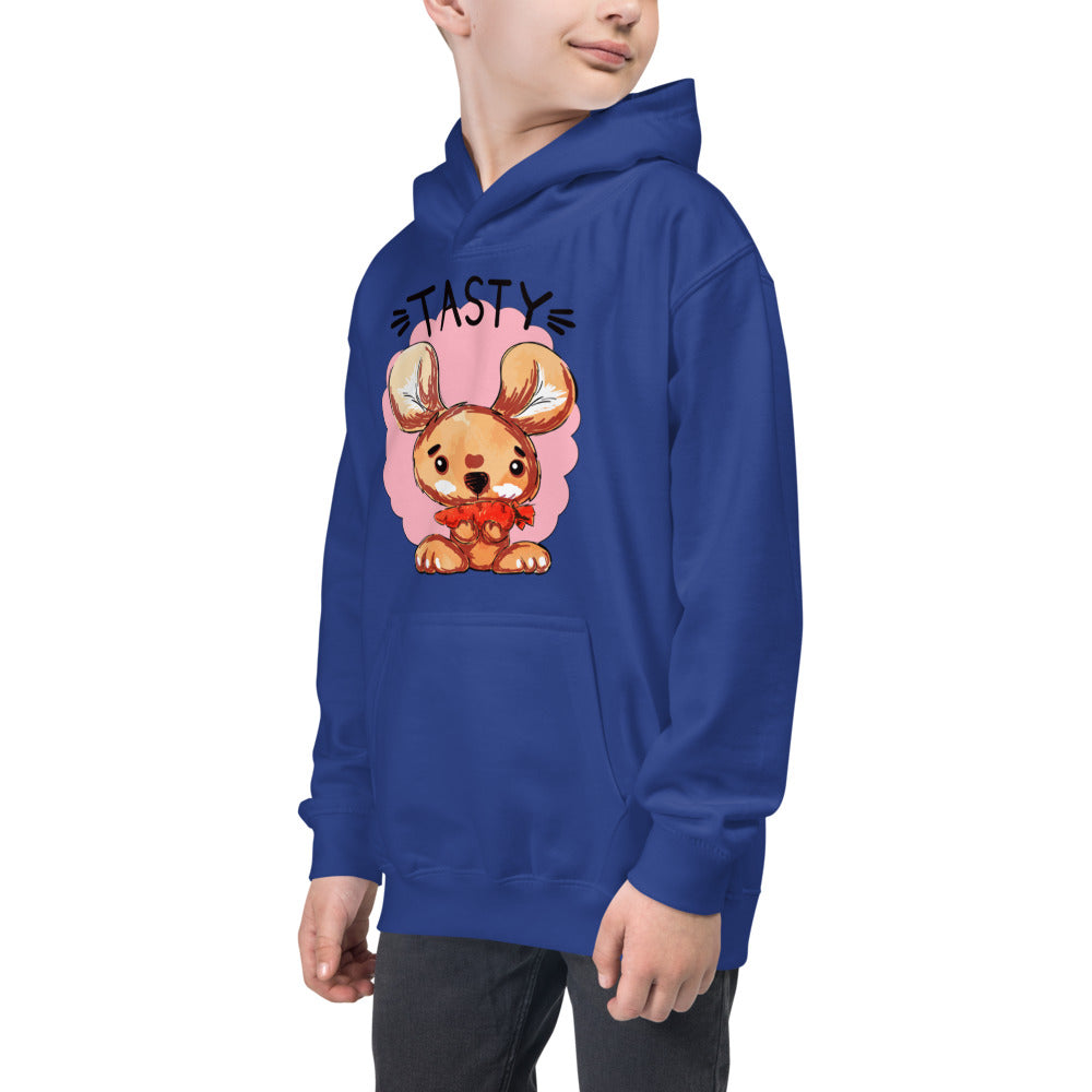 Mouse with Carrot, Hoodies, No. 0043