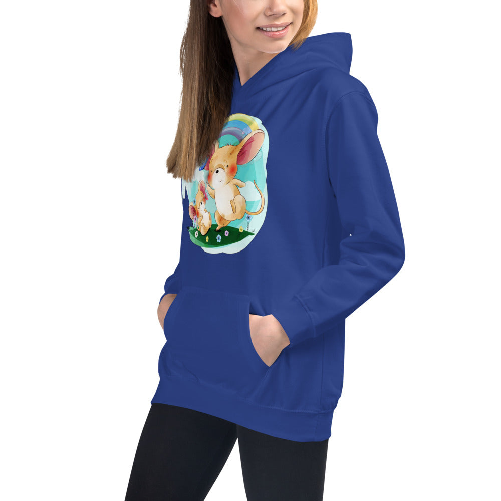 Mouses with Butterflies, Hoodies, No. 0095