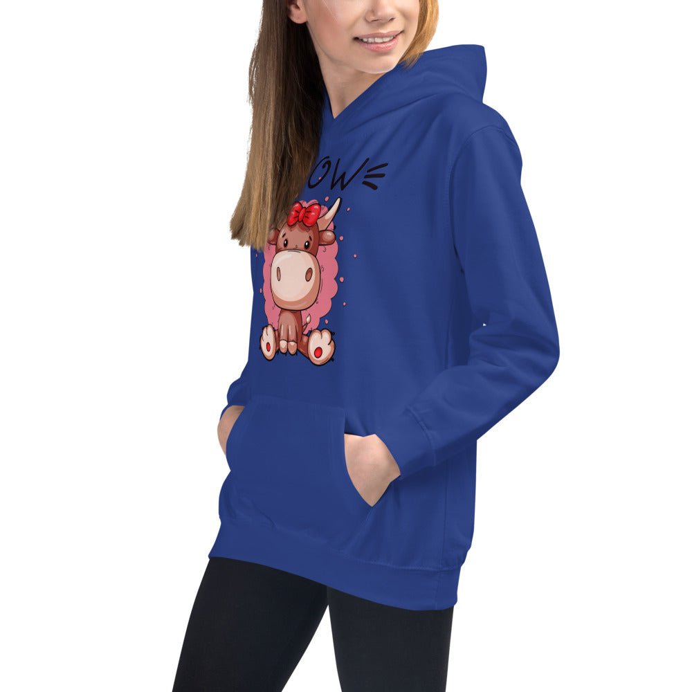 Pretty Cow, Hoodies, No. 0489