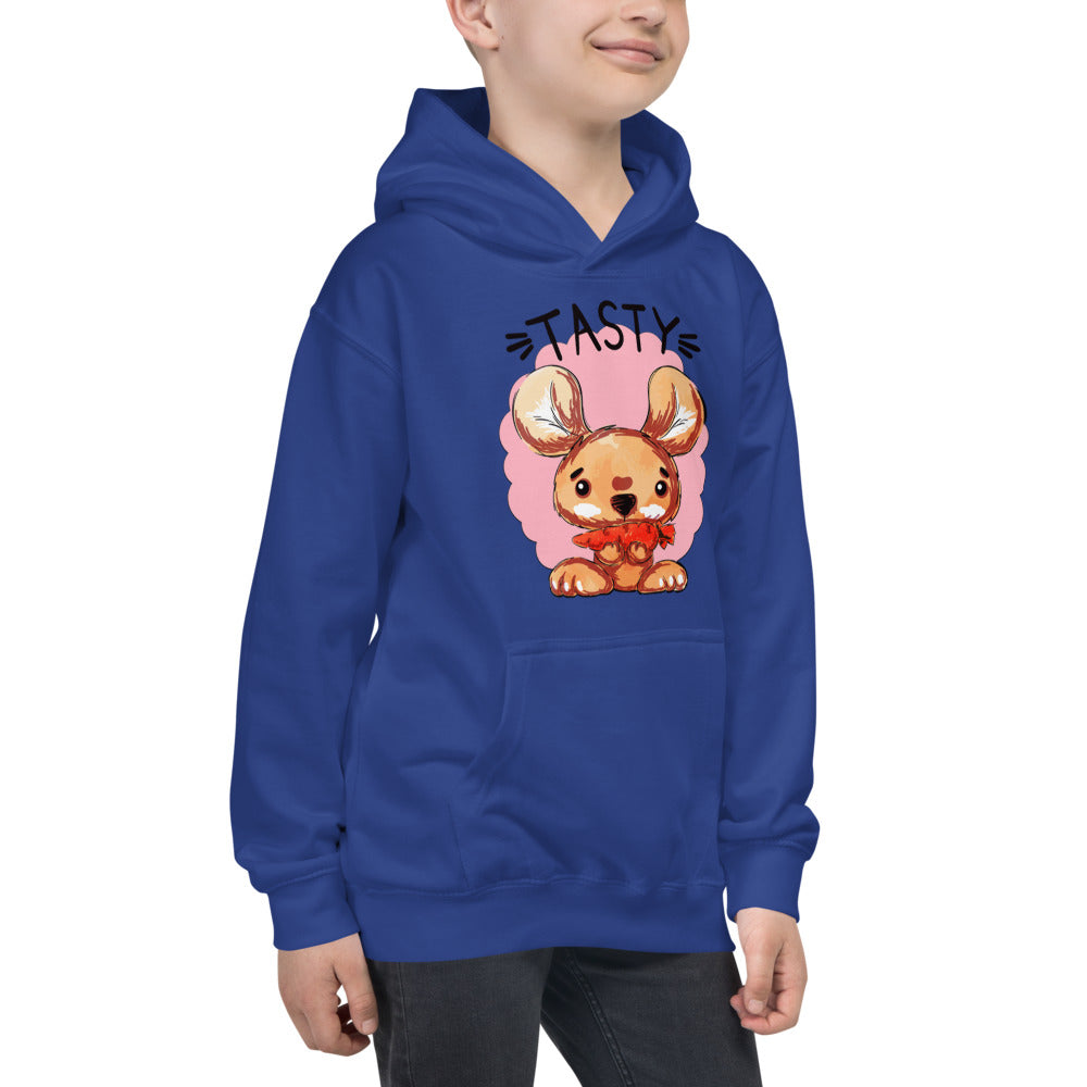 Mouse with Carrot, Hoodies, No. 0043