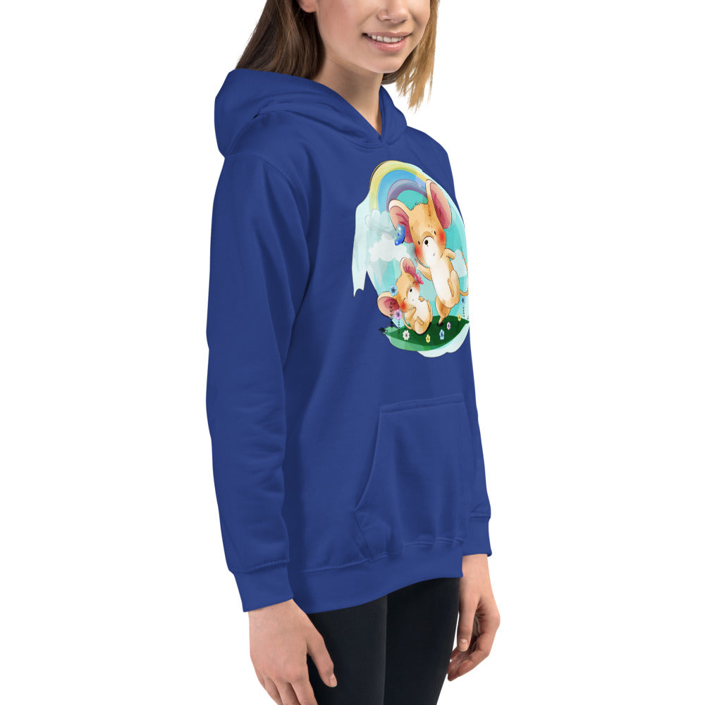 Mouses with Butterflies, Hoodies, No. 0095