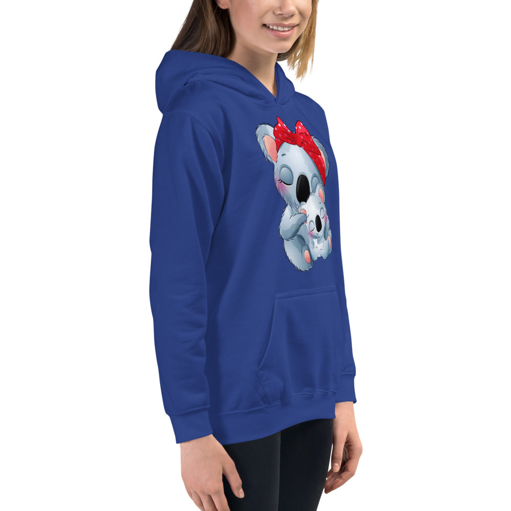 Koala Mother and Baby, Hoodies, No. 0025