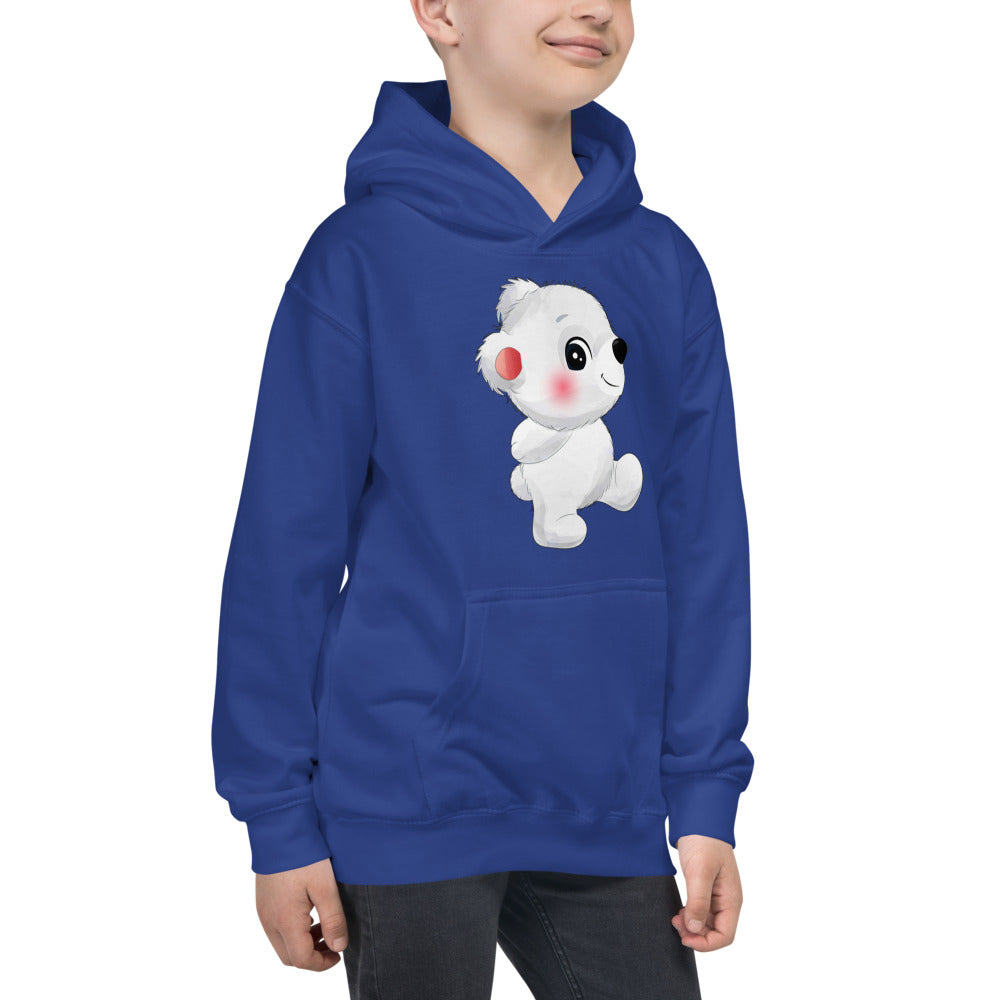 Lovable Polar Bear, Hoodies, No. 0023