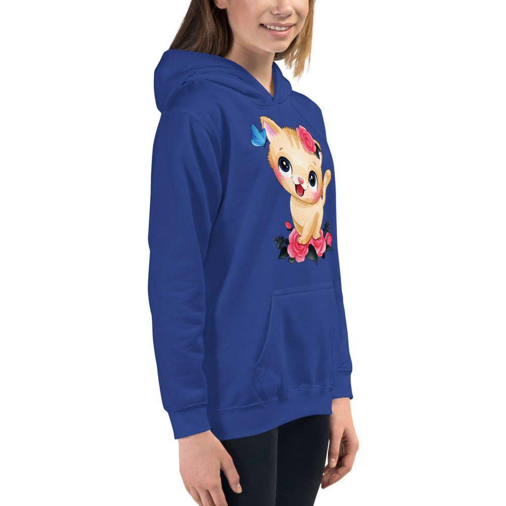 Lovely Baby Kitty Cat, Hoodies, No. 0467