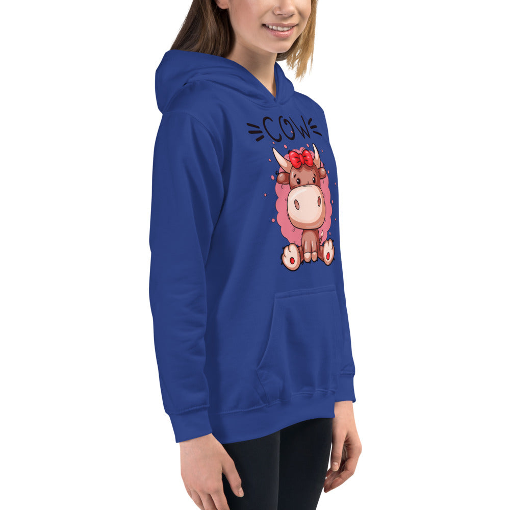 Pretty Cow, Hoodies, No. 0489