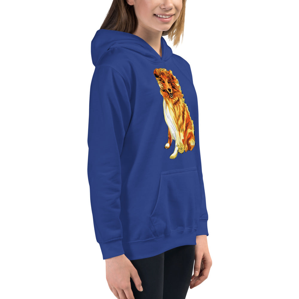 Cool Rough Collie Dog, Hoodies, No. 0585