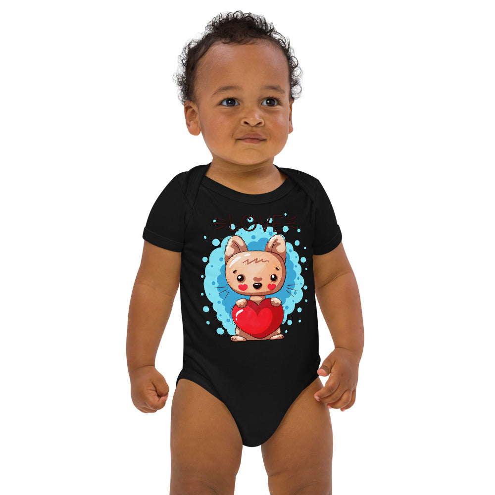 Kitty with Heart, Bodysuits, No. 0044