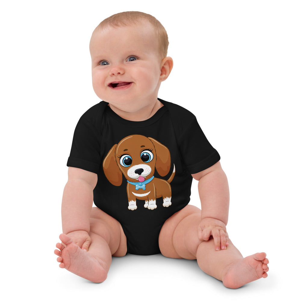 Cute Puppy Dog, Bodysuits, No. 0228