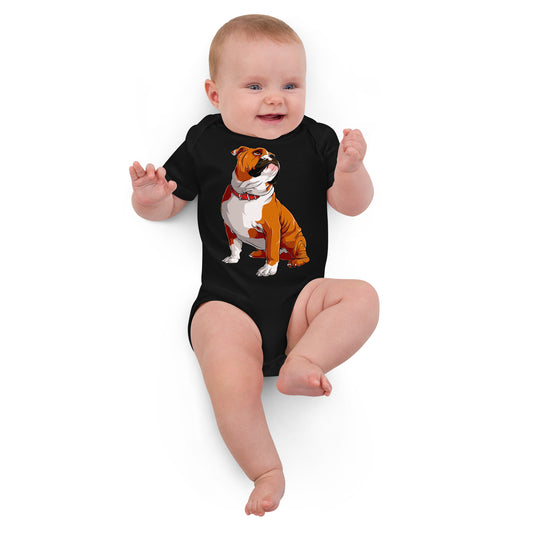 Cool English Bulldog Dog Bodysuit, No. 0128