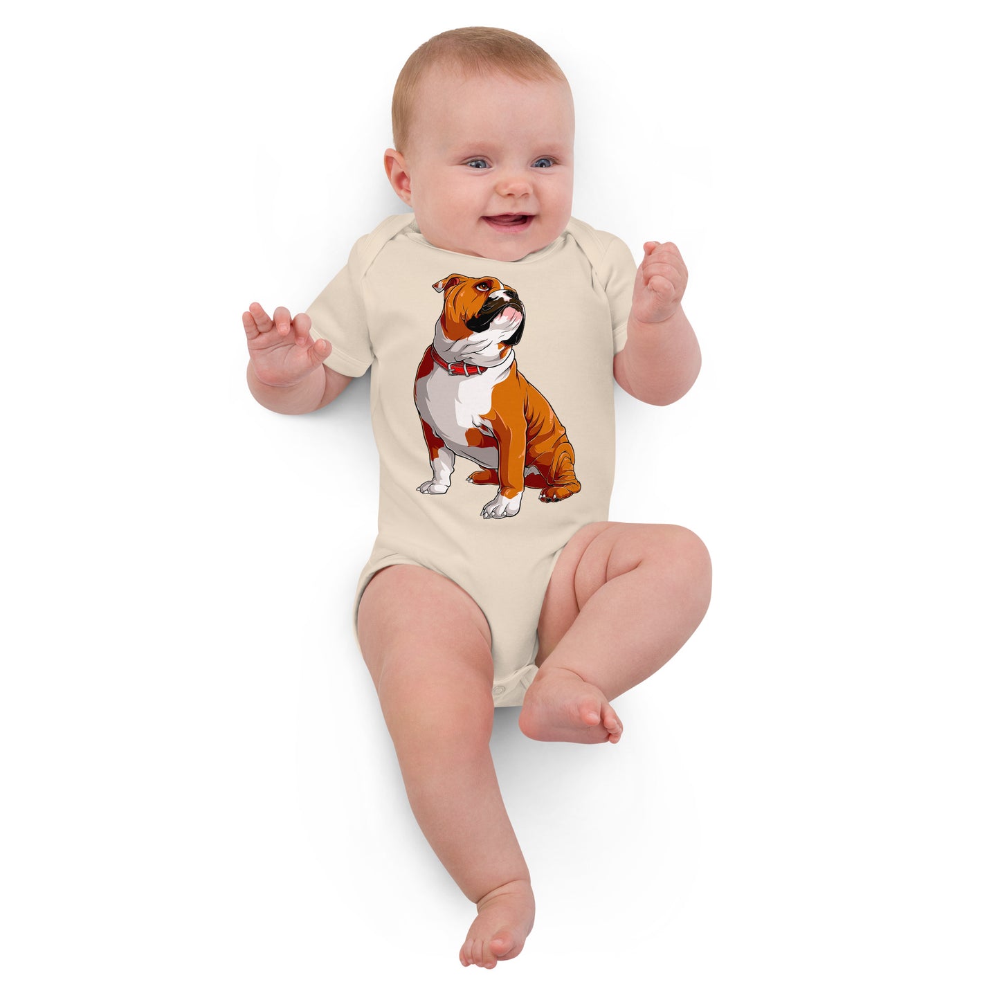 Cool English Bulldog Dog Bodysuit, No. 0128