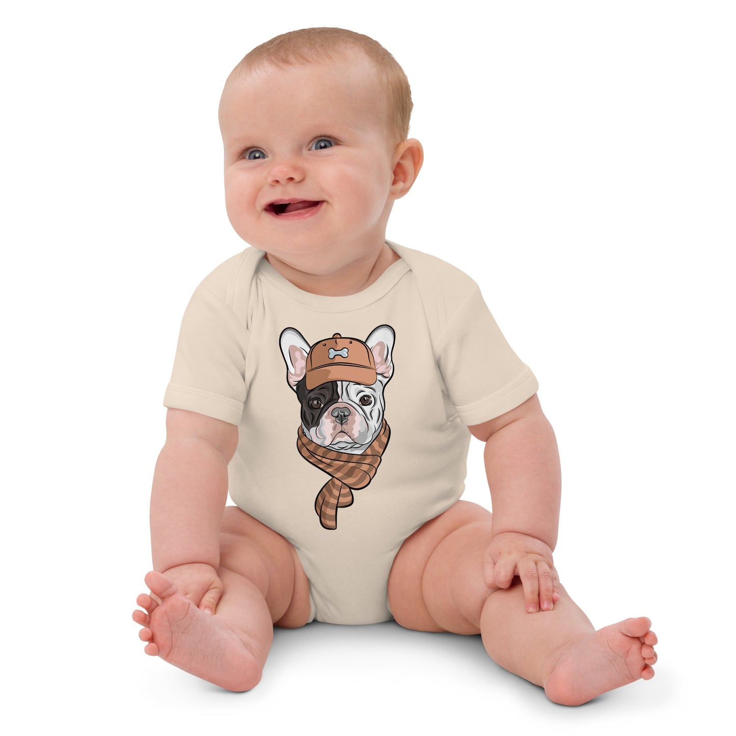 Cool French Bulldog Dog Bodysuit, No. 0130