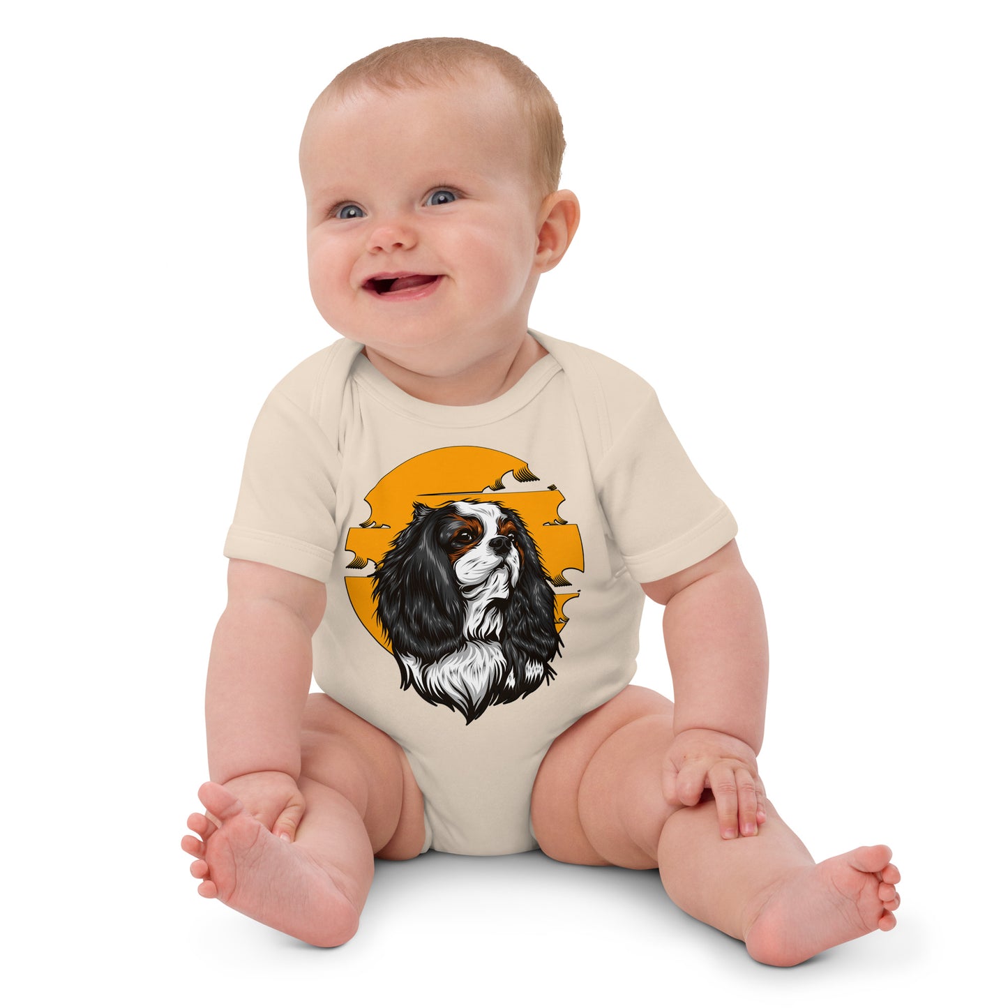 Cool Dog Portrait Bodysuit, No. 0123