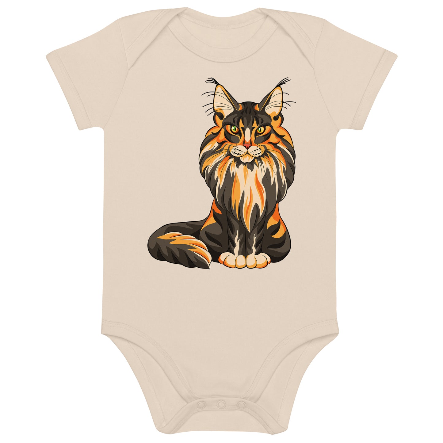 Cool Maine Coon Cat Bodysuit, No. 0582