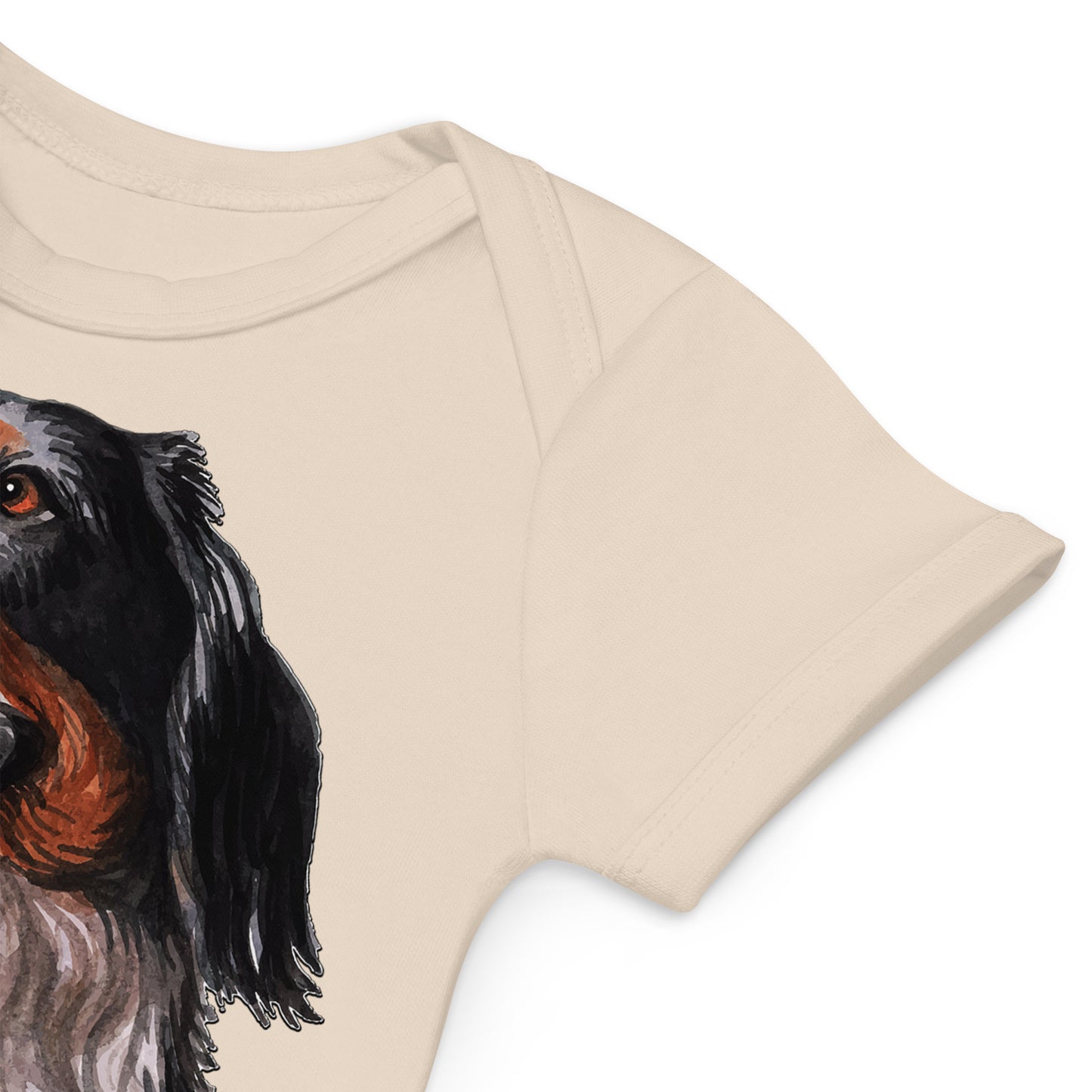 Cute Dog Portrait Bodysuit, No. 0593