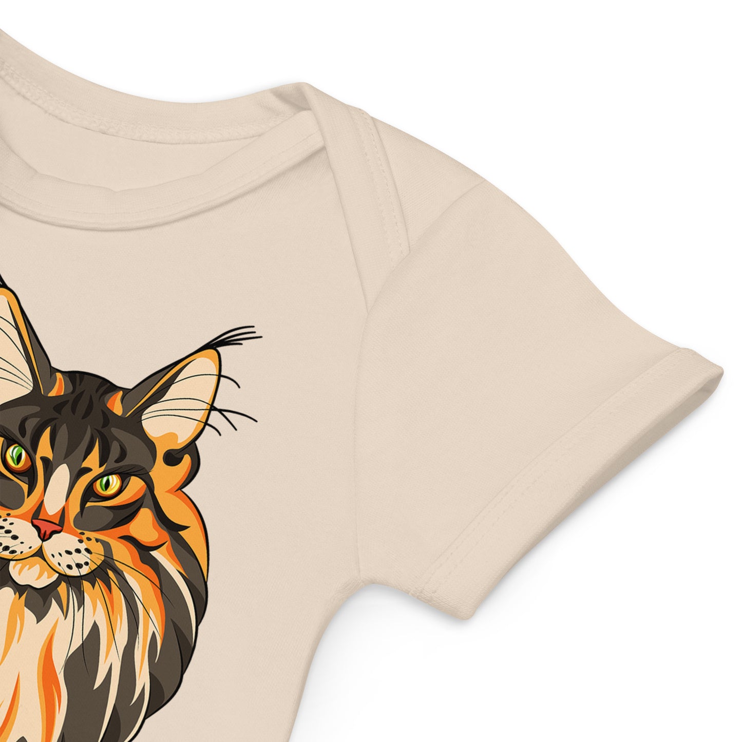 Cool Maine Coon Cat Bodysuit, No. 0582