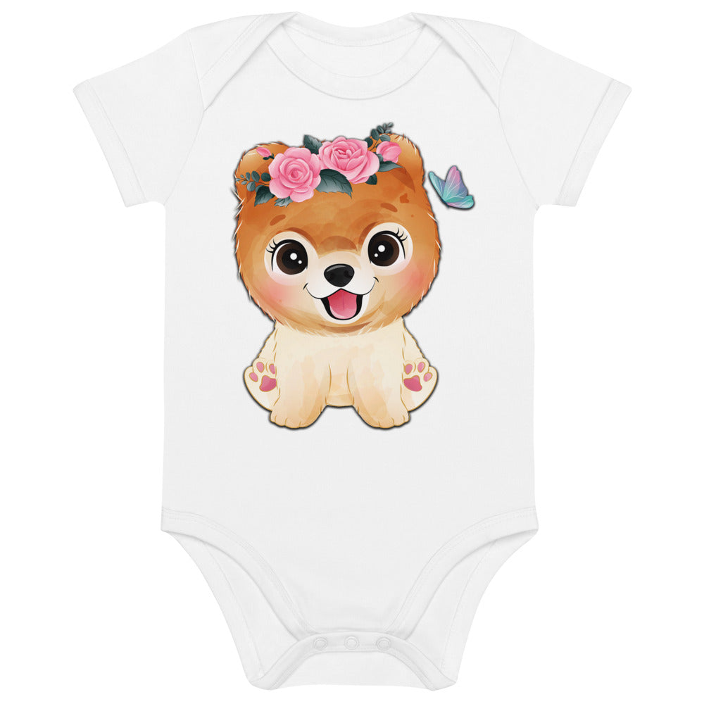 Cute Little Dog, Bodysuits, No. 0356