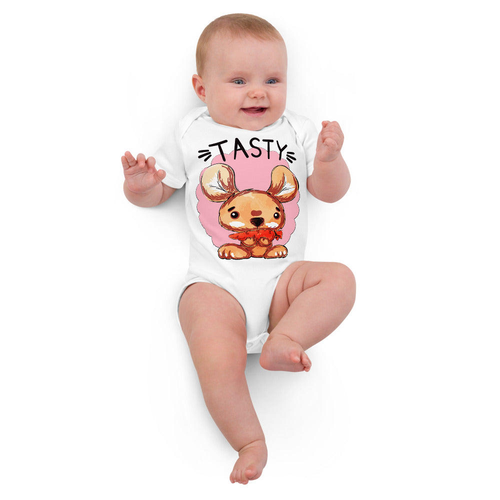 Mouse with Carrot, Bodysuits, No. 0043