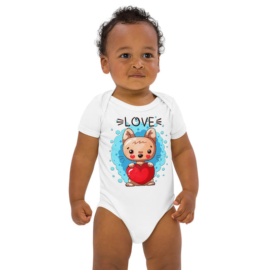 Kitty with Heart, Bodysuits, No. 0044