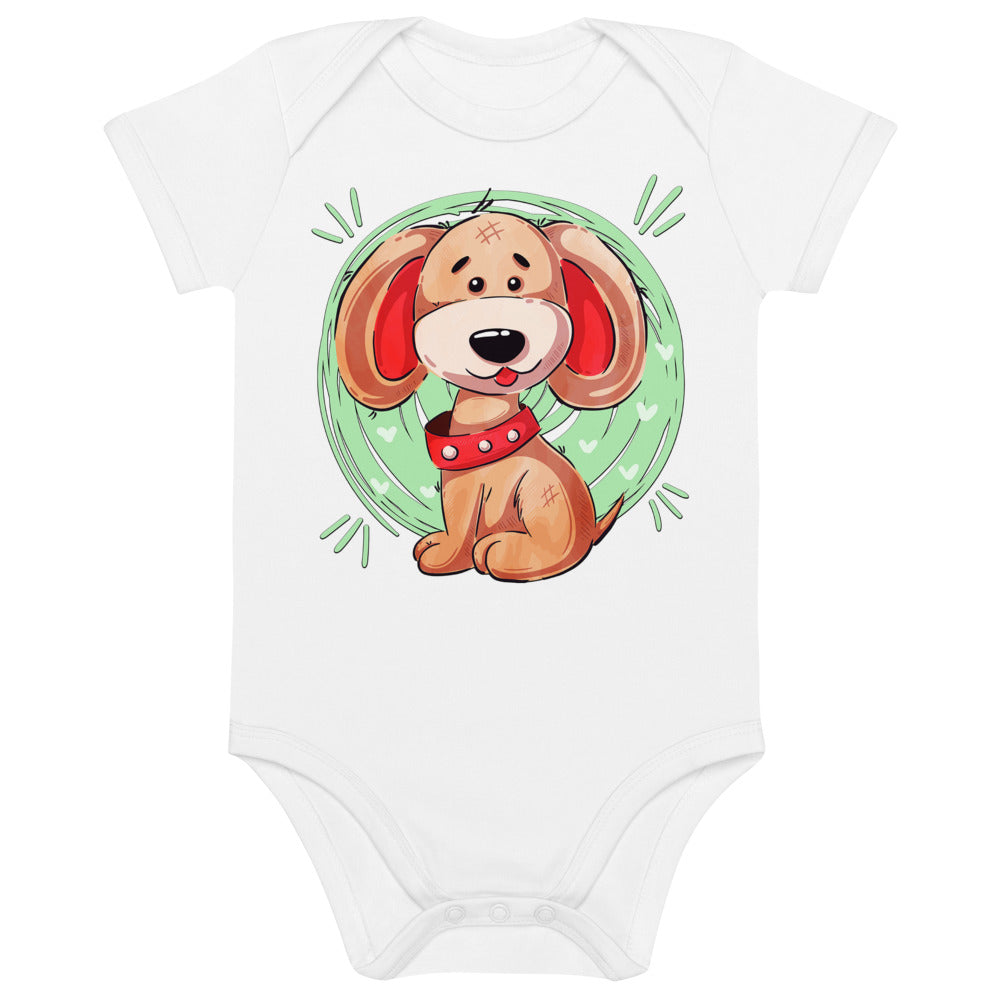 Cute Puppy Dog, Bodysuits, No. 0382