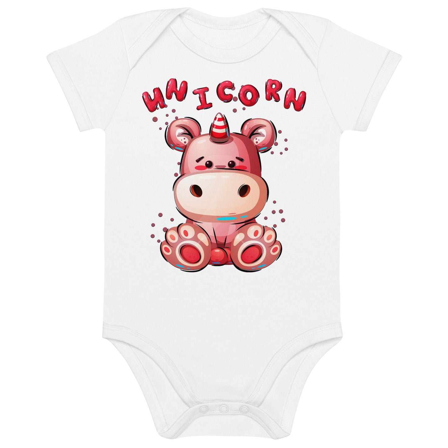 Cute Baby Unicorn Bodysuit, No. 0277