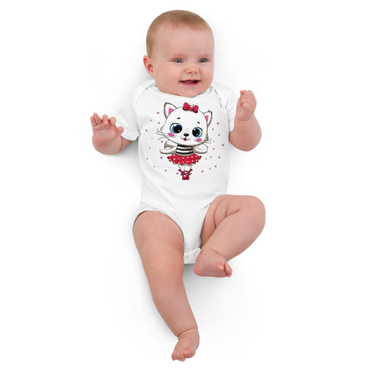 Cute Ballerina Baby Cat Bodysuit, No. 0278