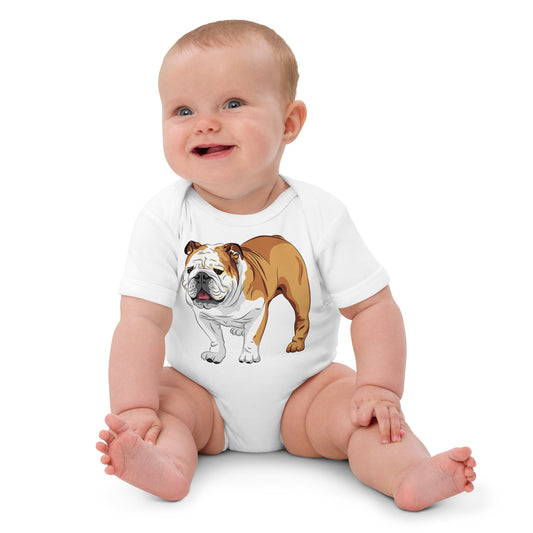 Cool English Bulldog Dog Bodysuit, No. 0129