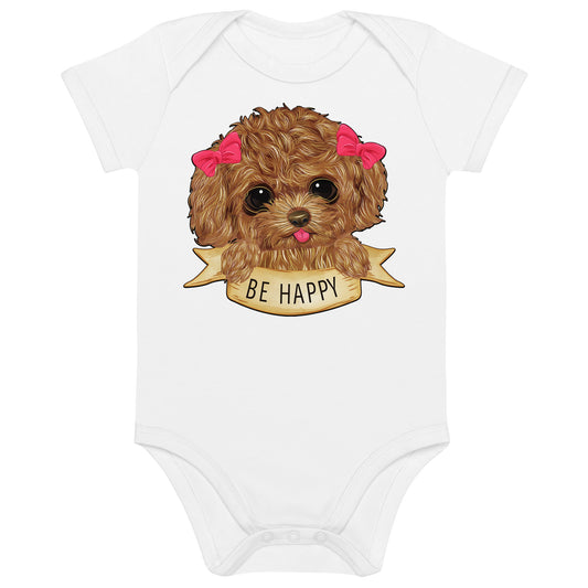 Happy Dog Puppy Bodysuit, No. 0457