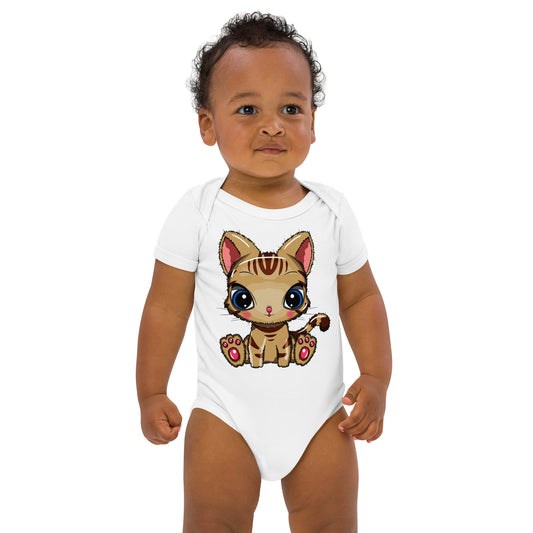 Cute Baby Cat Bodysuit, No. 0144