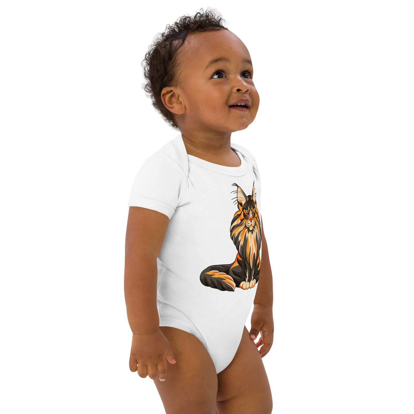 Cool Maine Coon Cat Bodysuit, No. 0582